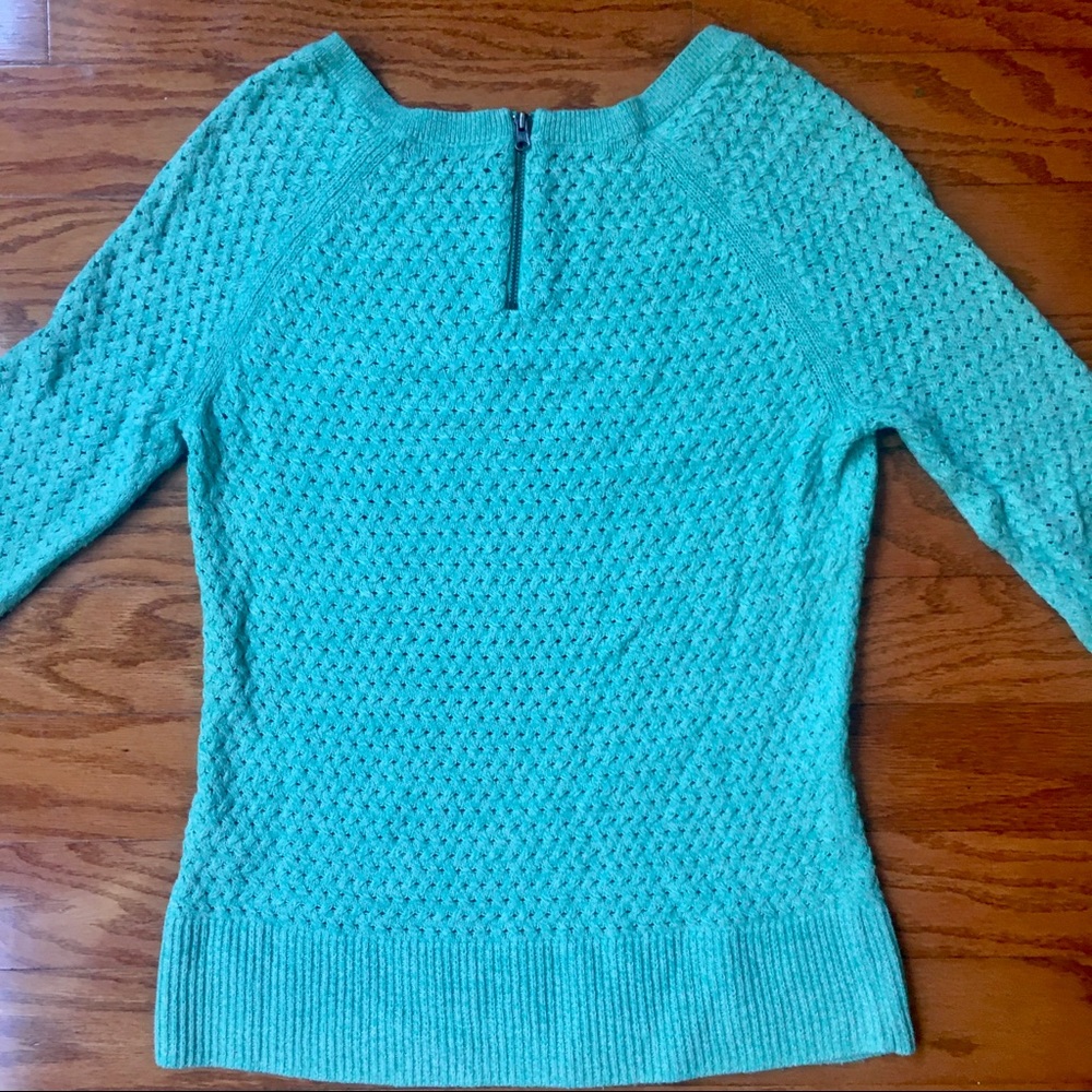 American eagle women’s sz small mint green sweater - Picture 3 of 5